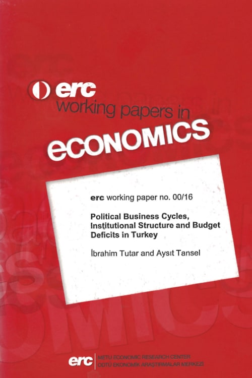 Working Papers in Economics